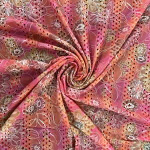 Blossom Print Hakoba Embroidery