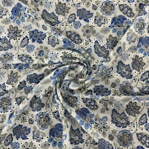 Gulpari Print Hakoba Embroidery